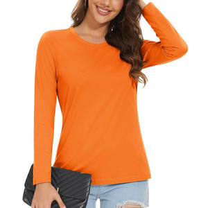 Fabricantes profesionales, las camisetas informales de verano para mujer más vendidas, ropa informal transpirable ajustada de larga duración a bajo precio - Product Image 1