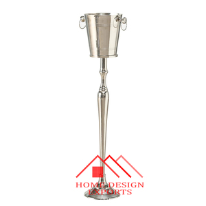 Bar Wine <b>Chiller</b> for Party at Wholesale Rate Luxury Design Silver Color Wine Bottle <b>Cooler</b> Ice Bucket With Customized Logo - Product Image 3