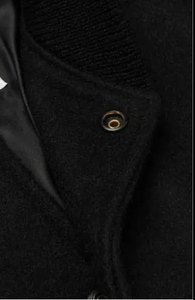 แจ็คเก็ตบอมเบอร์เลตเทอร์แมนเสื้อแขนยาวหนังสั่งทำ - Product Image 4