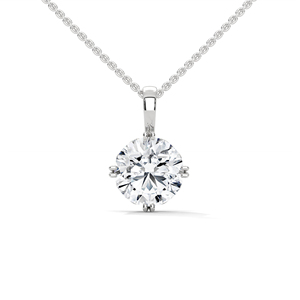 Pendentif en argent avec diamant de laboratoire, magnifique bijou raffiné, parfait pour les fêtes, les occasions décontractées, les événements formels et les occasions spéciales. - Product Image 6