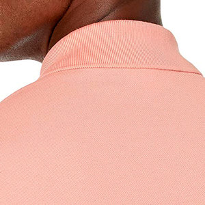 เสื้อโปโลสำหรับผู้ชายเสื้อโปโลแขนยาวระบายอากาศสีพื้นสำหรับผู้ชาย - Product Image 5