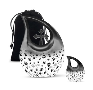 Grossiste Urnes personnalisées pour adulte maman et papa Grandes urnes pour cendres humaines Urnes imprimées de taille personnalisée - Product Image 1