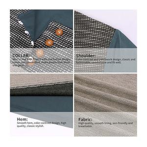 Diseño personalizado superventas alta calidad 100% algodón manga larga cuello redondo hombres camiseta de la fábrica de Bangladesh mejor precio - Product Image 5