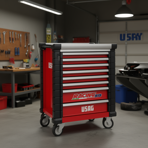 Armoire à outils à roulettes Usag Racing avec 8 tiroirs, armoires à outils vides - Product Image 3