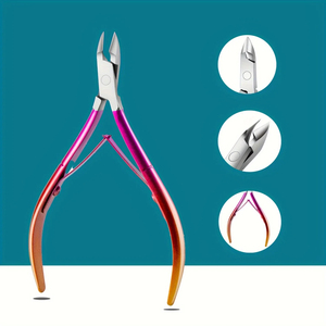 Ensemble professionnel de coupe-ongles en acier inoxydable, ouverture large, lame plate, pointe acérée, pour ongles épais, ongles d'orteils, pour les doigts, usage adulte - Product Image 5