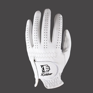 Custom Golf Goatskin Leather Gloves - Newest High Quality Full Color Unisex Leather Golf Gloves - Product Image 4
