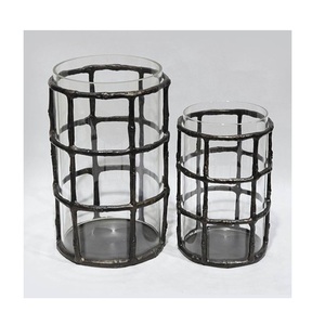 Portavelas de Metal de lujo moderno, para el hogar Decoración elegante, diseño de relámpago para boda, Día de San Valentín, especial para todos los días - Product Image 2