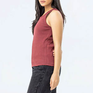 Débardeur de sport en coton 100% tricoté avec logo et taille personnalisés, coupe confortable pour l'été, idéal pour l'entraînement et le yoga pour hommes - Product Image 6