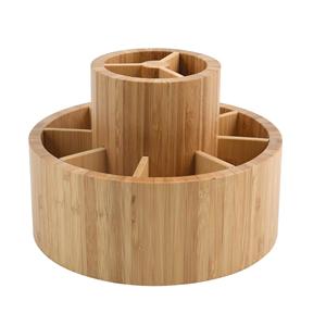 ISALYS ROTATING BAMBOO <b>STORAGE</b> <b>BOX</b> - Product Image 1
