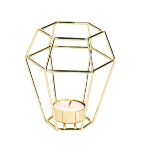 Fabricante de velas de aluminio Tealight Vela de metal Tealight para decoración de Navidad Linterna colgante de metal Portavelas - Product Image 5