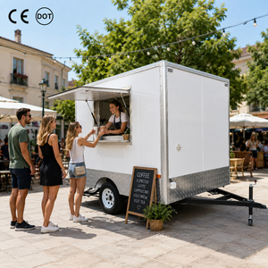 <span class=keywords><strong>Remorque</strong></span> alimentaire mobile ETO de 8 pieds, chariot à crème glacée pour la vente de restauration rapide aux États-Unis - Product Image 1