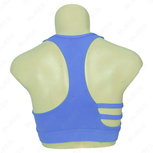 Sujetador deportivo de yoga sin costuras de alto soporte para mujer, talla grande, acolchado, para gimnasio y fitness, con logotipo personalizado, venta al por mayor 2026 - Product Image 2