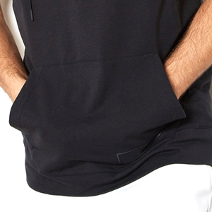 Sudadera con capucha para hombre, de alta calidad, 100% algodón liso, con cuello redondo, sin mangas - Product Image 5