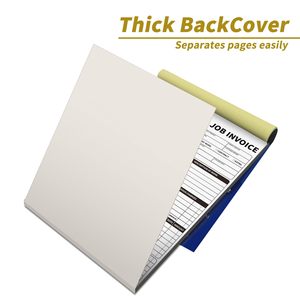 Moduli di ordine di lavoro senza carbone 7.5X11 pollici fatture per portafoglio ordini di vendita di piccole imprese con supporto 2 3 parti - Product Image 2