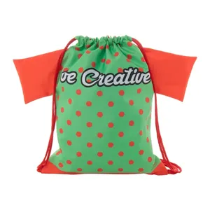 กระเป๋าเด็ก CreaDraw T แบบมีเชือกผูก ปรับแต่งได้ สำหรับสินค้าส่งเสริมการขาย - Product Image 5
