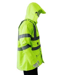 Nueva capucha gruesa y cálida con soporte, logotipo personalizable, antipilling, transpirable, impermeable, uniformes de chaqueta de trabajo - Product Image 4