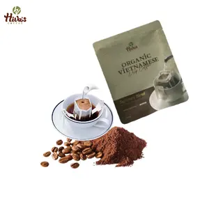 Café de camping Café de goteo vietnamita Papel de filtro Japand Specialty Robusta Strong Hiva's Coffee 10gr a la venta en Factory Export