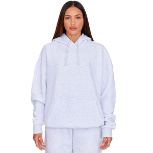 Chándal listo para entrenamiento de talla grande para mujer con tela transpirable de manga larga Ajuste relajado diseñado para correr Gimnasio - Product Image 3