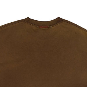 320gsm surdimensionné en gros t-shirt 100% coton lavé à l'acide t-shirt poids lourd t-shirt pour hommes personnalisé blanc Vintage t-shirt - Product Image 5