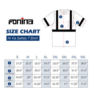 Camiseta de Trabajo de Seguridad Reflectante de Alta Visibilidad para Hombre, Tipo R Personalizada, Transpirable, de Poliéster Térmico, Impermeable, con Logotipo - Product Image 6