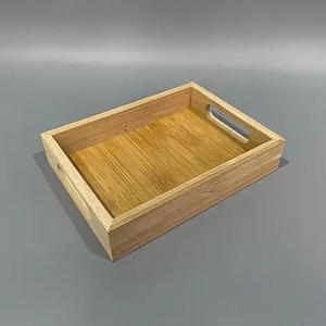 Bandeja grande ecológica para servir el desayuno para hoteles Real Acacia bandejas de madera personalizadas para cocina usos multiusos - Product Image 6
