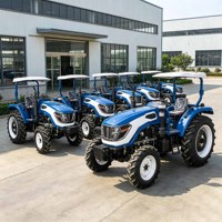 Tracteur économique de 50 CV et équipement complet pour l'agriculture en Afrique et en Amérique du Sud