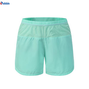 Shorts de course personnalisés pour hommes en nylon et élasthanne respirants avec doublure intérieure et plusieurs poches à la taille - Product Image 2
