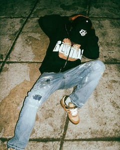 Alta calidad 450 GSM Heavy Weight Distressed Pockets French Terry Blank Vintage Wash Pullover Hoodie para hombres - Product Image 5