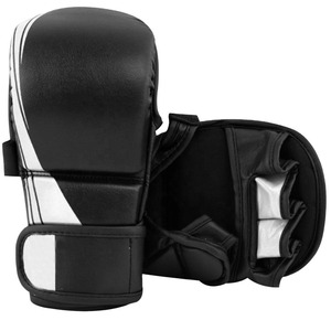 Gants de tir de combat MMA de couleur noire de haute qualité Logo personnalisé Gants de tir MMA Gants de tir MMA les plus vendus - Product Image 1