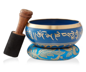 Cuenco universal hecho a mano para curación con sonido Cuenco de canto con Striker de madera para meditación Yoga Terapias de curación con sonido a bajo precio - Product Image 6