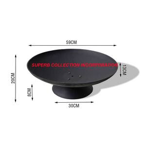 ชามหลุมไฟในร่มและกลางแจ้งสวนสีดำสุดหรู - Product Image 6