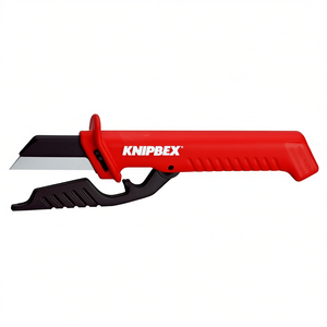 Cuchillo para Cables Knipex de Calidad Premium con Hoja VDE Reemplazable, Cuchillo Multiusos de Acero Inoxidable con Soporte OEM - Product Image 2