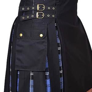 Kilts utilitarios para hombre, palillos de tambor acrílicos y de cuero cómodos de secado rápido, diseño personalizable, servicio OEM para adultos, novedad - Product Image 5