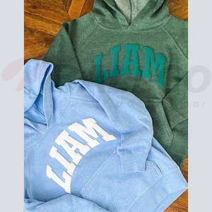 Sweat à capuche unisexe en molleton de coton avec imprimé 3d - Product Image 4