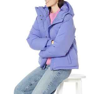 Veste matelassée pour femmes en gros, coupe-vent, respirante, épaisse, en tissu doux, parfaite pour la mode d'hiver et les vêtements décontractés de tous les jours - Product Image 5