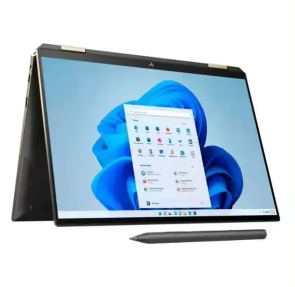 Offre Spéciale Spectre x360 14-eu0006na Convertible OLED Laptop, Core Ultra 5-Noir avec stylo (2024)