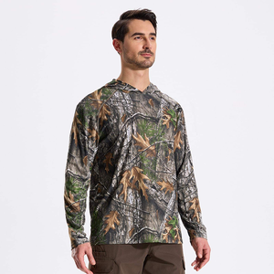 Sudadera de Pesca con Camuflaje Completo Personalizada, Manga Larga, Protección UV, Secado Rápido, Camisa de Caza para Hombre, Ropa Deportiva para Exteriores, UPF50+ - Product Image 2