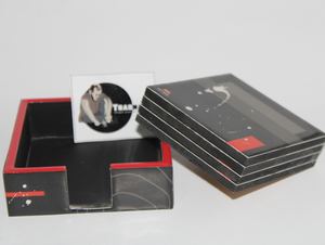 Coasters With Holder Custom Printed Tea Coasters for Drink With Coaster Holder Set From Tradnary Pvt Ltd - Product Image 4