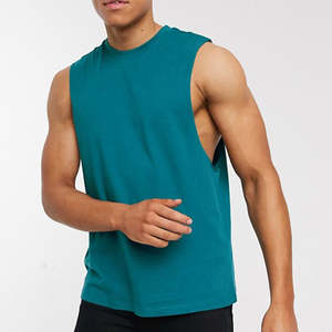 Chaleco sin mangas musculoso con logotipo personalizado, camiseta sin mangas acanalada de talla grande, camiseta sin mangas para hombre, camiseta sin mangas con estampado de Letras a la moda de verano - Product Image 5