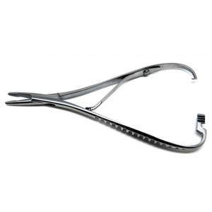 Soporte de aguja elastomérico Dental Mathieu de 14cm, pinzas, alicates, instrumentos quirúrgicos manuales, ASTRIN SURGICAL AS-115, certificado CE - Product Image 4