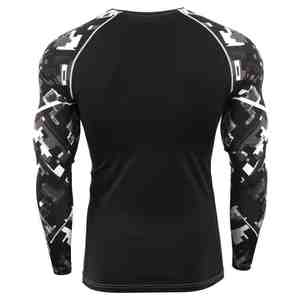 OEM Diseño Hombres Rash Guard Transpirable y Ropa de Calle Nueva Llegada Cantidad a granel con Precio de Fábrica Hombres Rush Guard - Product Image 1