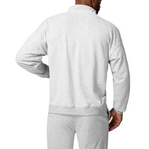 เสื้อฮู้ดดี้ผู้ชายแบบซิปครึ่งตัว ผ้าฝ้ายสั่งทำพิเศษ สไตล์โดดเด่น ระบายอากาศได้ดี ผลิตจากวัสดุคุณภาพดีเยี่ยม ขายดี - Product Image 6