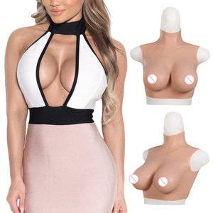 Prótesis de Senos de <span class=keywords><strong>Silicona</strong></span>, Senos Artificiales de <span class=keywords><strong>Silicona</strong></span> Natural para Travestis, Suministro de Fábrica, Ropa Interior para Drag Queen y Travestis - Product Image 1