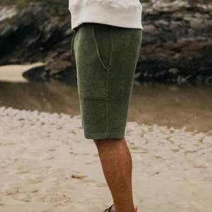 Top Notch <b>Men</b> Terry <b>Towelling</b> 100% Organic Cotton <b>Men's</b> <b>Shorts</b> Luxury Quality Plain Solid Colors <b>Shorts</b> Custom <b>Men</b> Sweat <b>Shorts</b> - Product Image 5