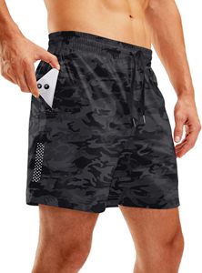 Pantalones cortos de malla de diseño impreso para hombre, logotipo personalizado de alta calidad, pantalones cortos deportivos de talla grande para hombre, ropa de calle, pantalones cortos para hombre, logotipo personalizado - Product Image 3