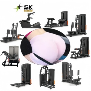 SK Fitness <span class=keywords><strong>Machine</strong></span> d'entraînement de gymnastique complète Booty équipement de <span class=keywords><strong>musculation</strong></span> Hip Thrust Glute Drive Pin Machines de sélection de charge - Product Image 1