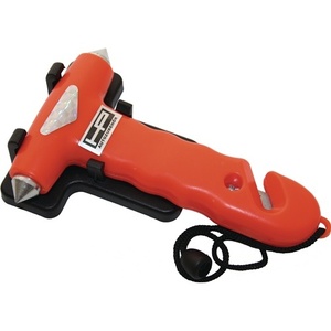 Robust Orange Plastic Emergency <b>Hammer</b> 150x95x27mm 0.19kg HP AUTO ACCESSORIES - Product Image 1