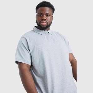 Couleur unie pour hommes polos grande taille personnalisé surdimensionné vêtements de golf vêtements d'été à manches courtes décontracté respirant vente en gros - Product Image 6