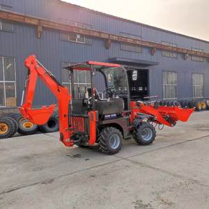 Venta al por Mayor de Mini Tractor Multiusos con Retroexcavadora y Cargador, con Motor Kohler y Caja de Cambios de Alta Eficiencia - Product Image 2