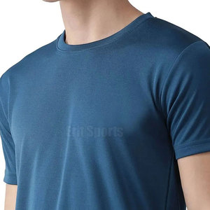 Camisetas Casuales de Corte Regular para Hombre, 100% Algodón, Ecológicas, de Secado Rápido, Transpirables, de Manga Corta - Product Image 4